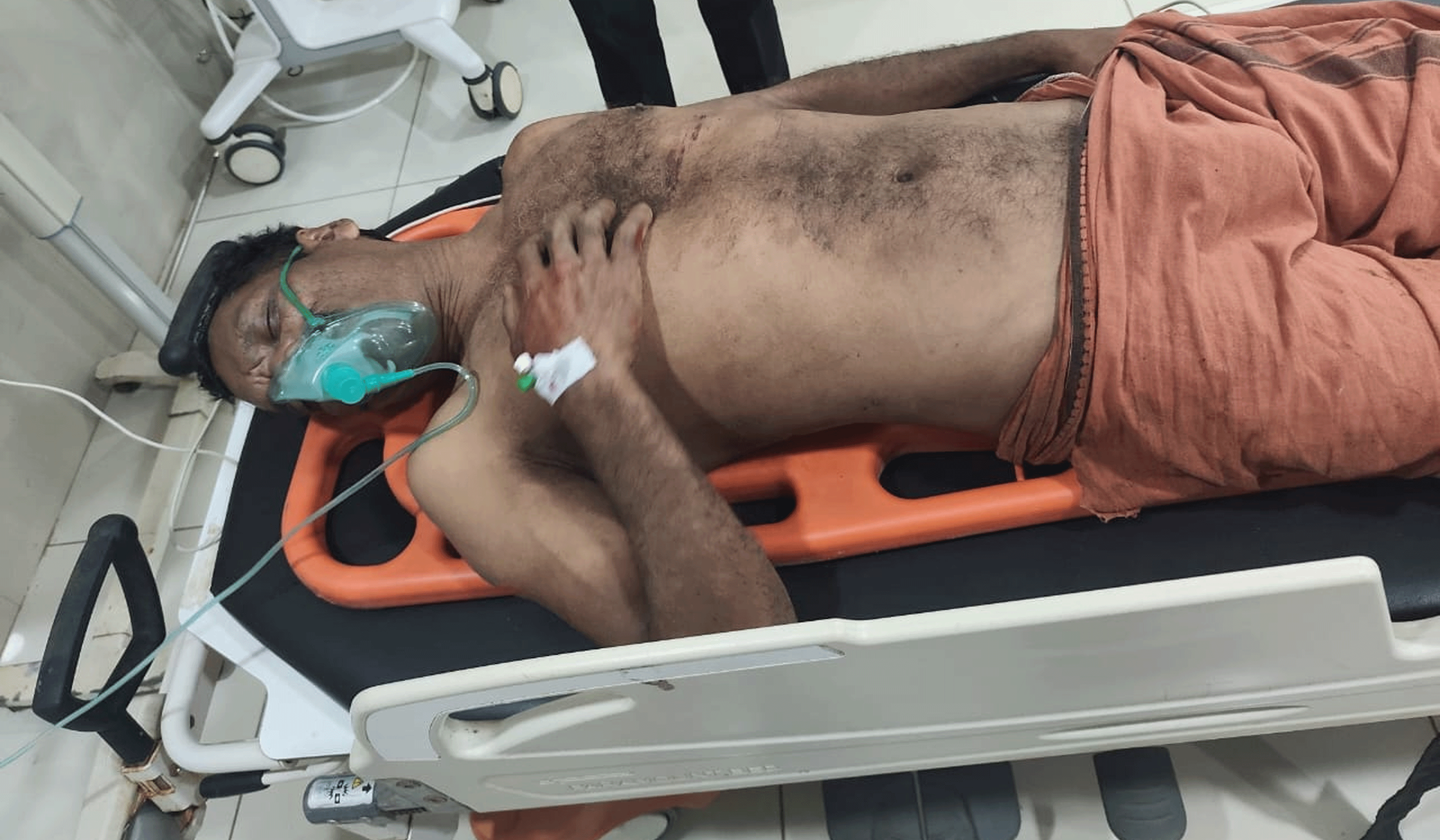 കാട്ടാനയുടെ ആക്രമണം വയോധികന് പരിക്ക്