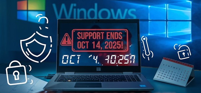 ഒക്ടോബർ 14: ഡെഡ്‌ലൈൻ! വിൻഡോസ് 10 സുരക്ഷാ വാതിൽ അടയുന്നു