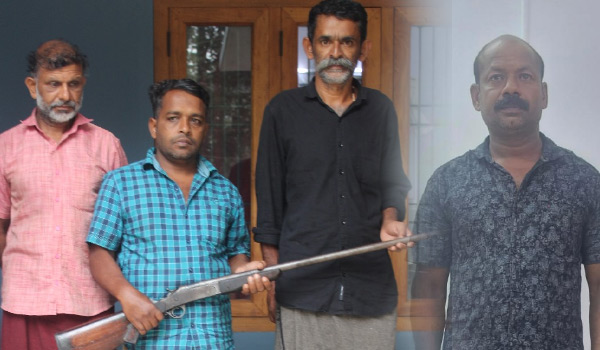 കാട്ടുപോത്തിനെ വേട്ടയാടി ഇറച്ചി വില്‍പന നടത്തിയ കേസ്: ഒളിവിലായിരുന്ന നാല് പ്രതികള്‍കൂടി പിടിയില്‍