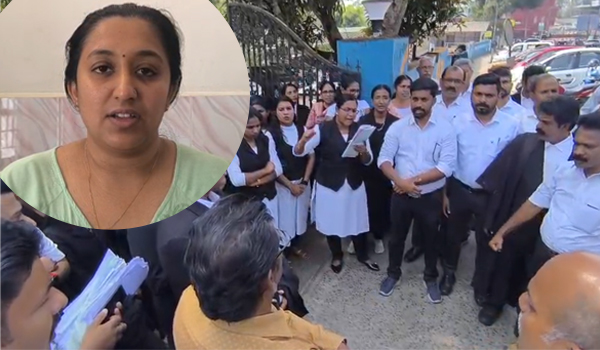 ബത്തേരിയില്‍ അഭിഭാഷകര്‍ കോടതി ബഹിഷ്‌ക്കരിച്ച് പ്രതിഷേധം.