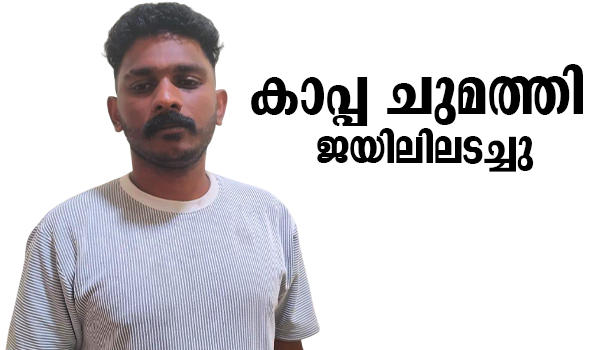 സ്ഥിരം കുറ്റവാളിയെ കാപ്പ ചുമത്തി ജയിലിലടച്ചു