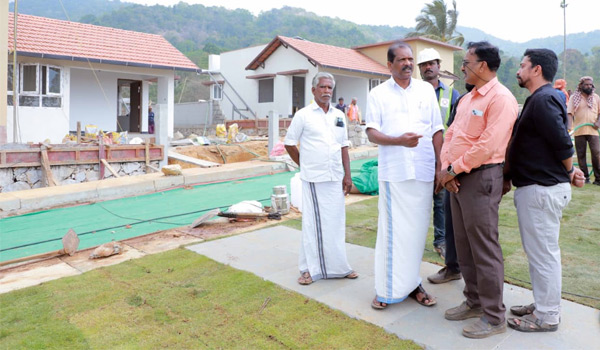 ടൗണ്‍ഷിപ്പിലെ അവസാനഘട്ട പ്രവര്‍ത്തനങ്ങള്‍ മന്ത്രി ഒ.ആര്‍ കേളു വിലയിരുത്തി