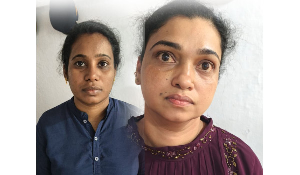 വിദേശജോലി വാഗ്ദാനം ചെയ്ത് ലക്ഷങ്ങൾ തട്ടിയ യുവതികൾ പിടിയിൽ